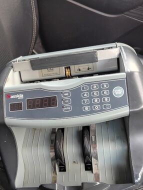 Cassida 6600 Currency Counter - Gray